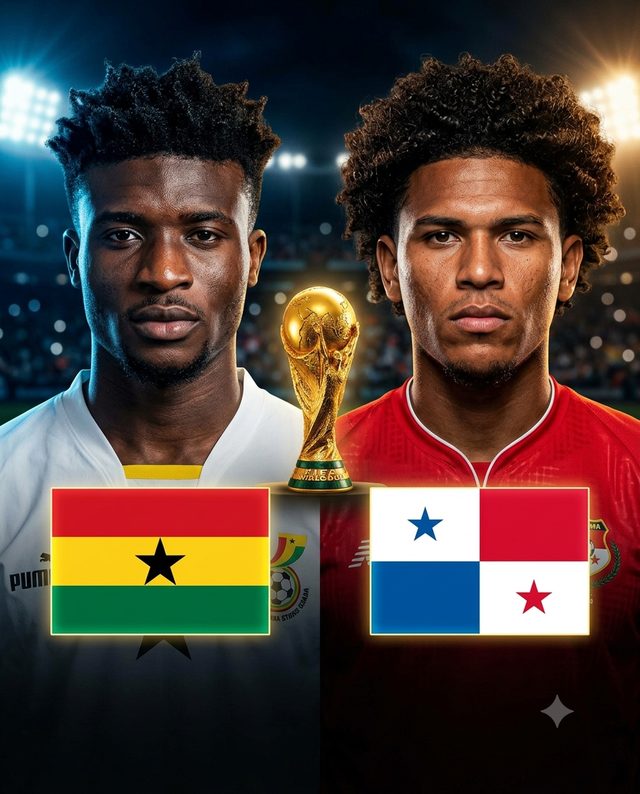 Ghana vs Panama — match poster