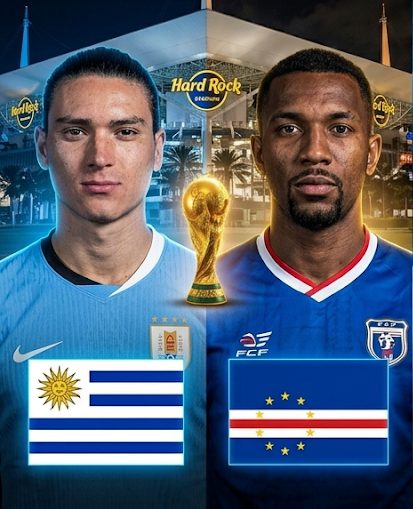 Uruguay vs Cape Verde — match poster