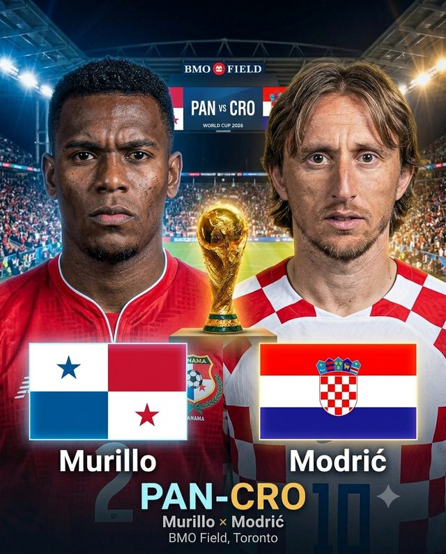 Panama vs Croatia — match poster
