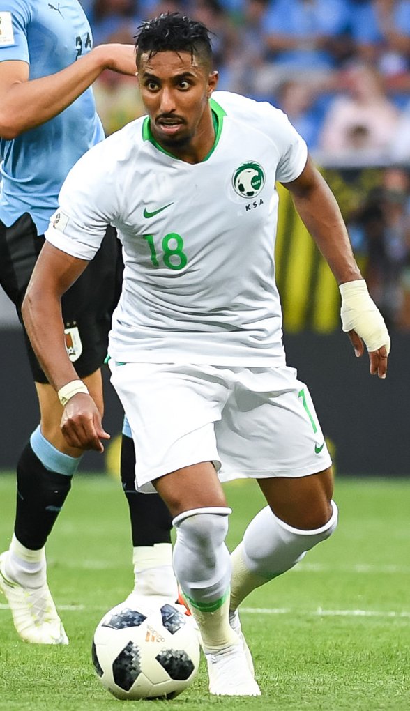 Salem Al-Dawsari celebration · Lusail 2022