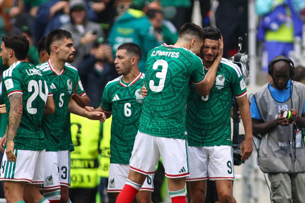 Mexico v South Africa — match photo