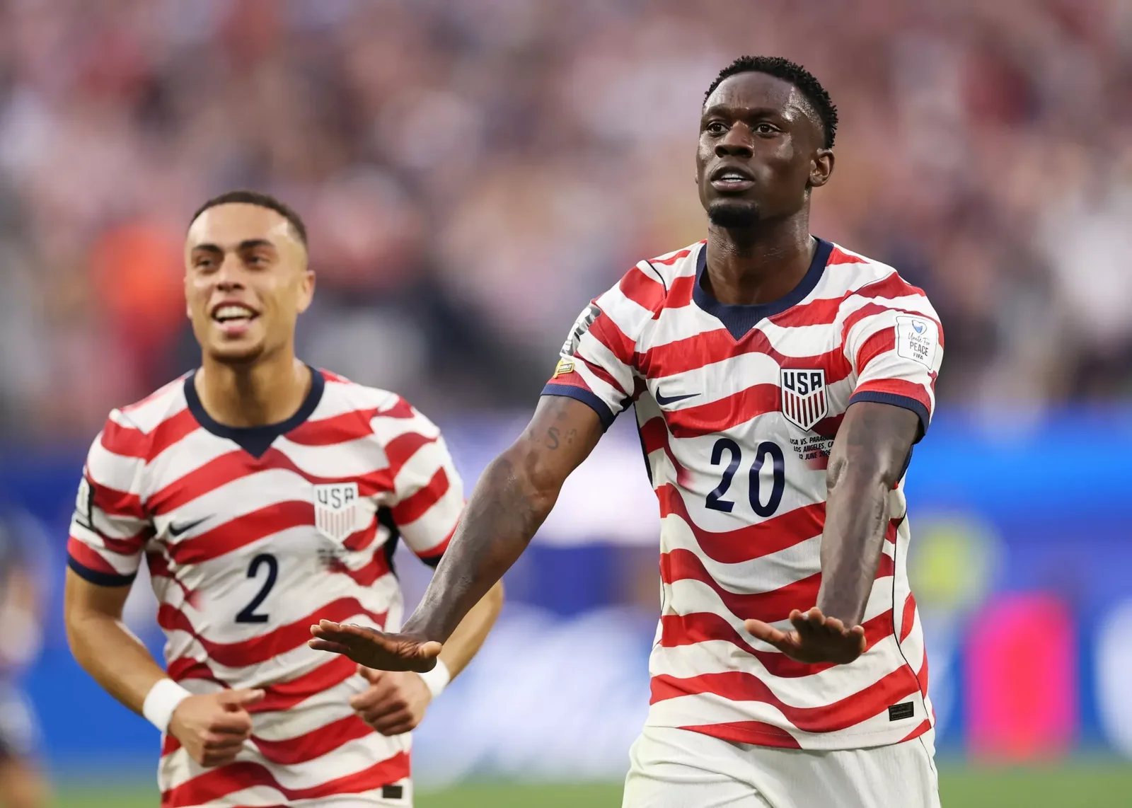 United States v Paraguay — match photo