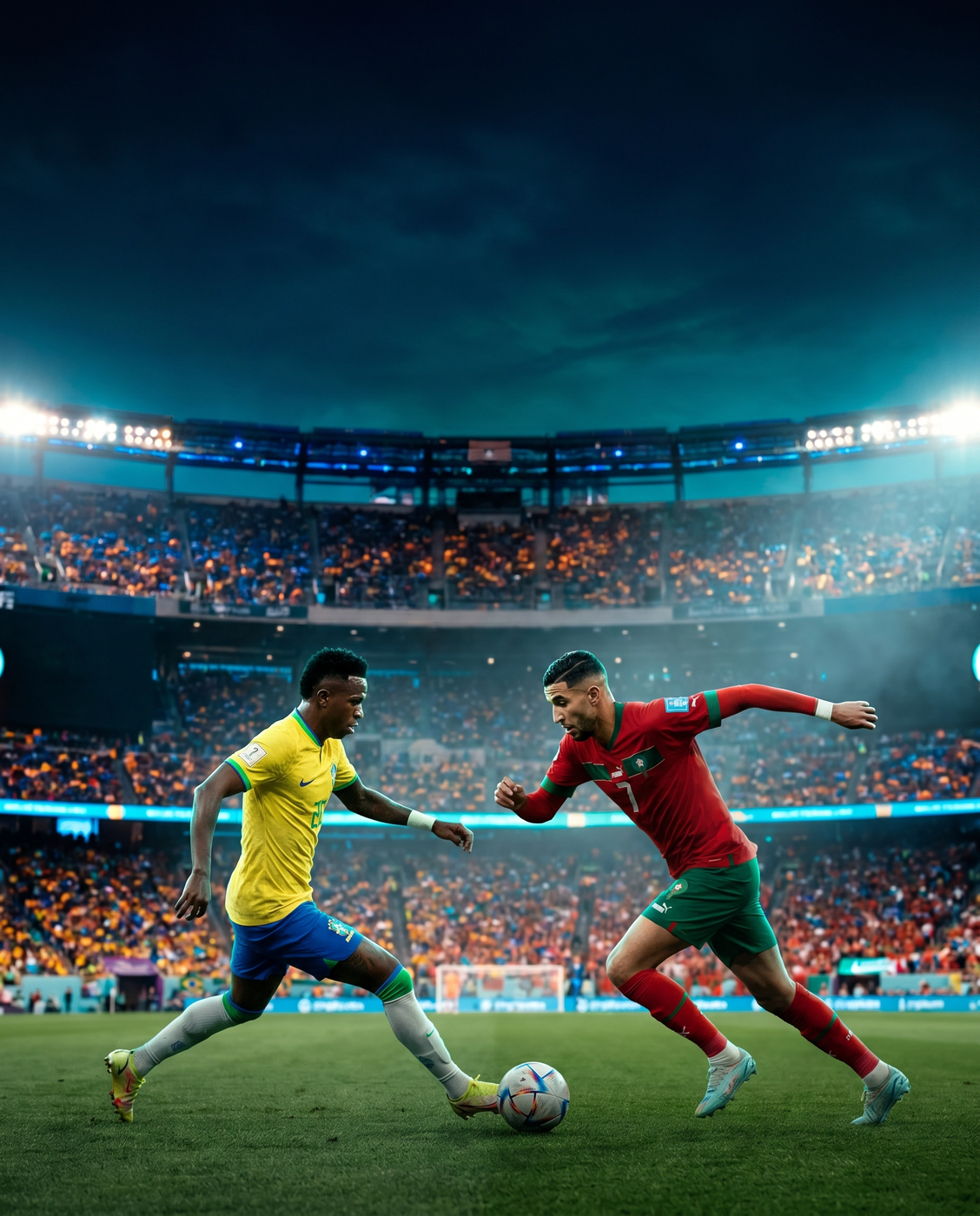 Brazil v Morocco